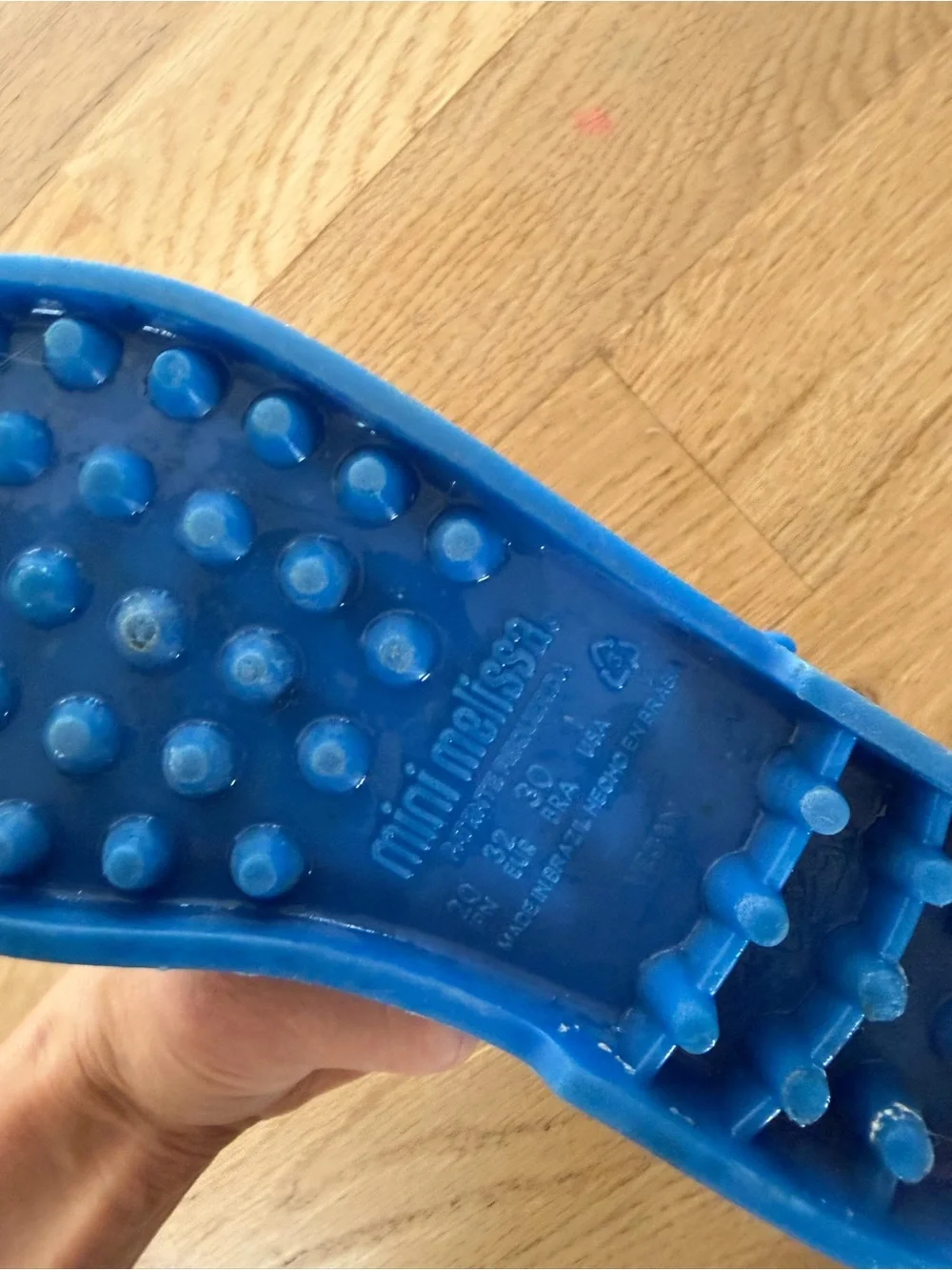 Mini Melissa bright blue